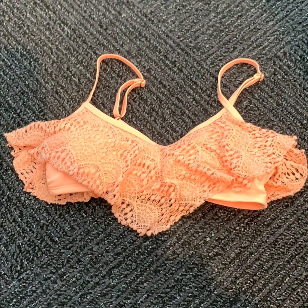 Flowy bathing suit top